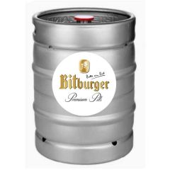 Bitburger 50L (1/2 bbl) Keg