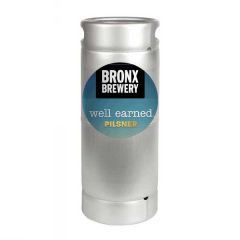 Bronx Well Earned Pilsner 5.16 gal (1/6 bbl) keg