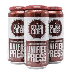 Citizen Cider Unified Press Cans
