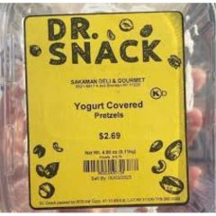 Dr.Snack Nuts - Yogurt Covered Pretzels 4oz