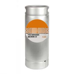 Five Borough Pilsner 5.16 gal (1/6 bbl) keg