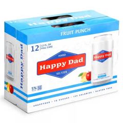 Happy Dad Hard Seltzer Wild Cherry Cans