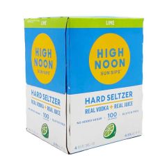High Noon Sun Sips Lime Vodka & Soda