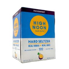 High Noon Sun Sips Passionfruit Vodka & Soda