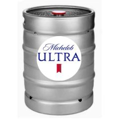 Michelob Ultra 15.5 gal (1/2 bbl) keg