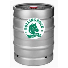 Rolling Rock 15.5 gal (1/2 bbl) keg