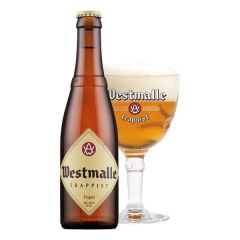 Westmalle Triple Trappist Ale 11.2oz - 12 Bottles 